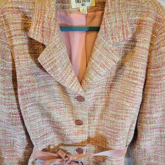 Bill Blass Two Piece Tweed Suit - Picture 3 of 7